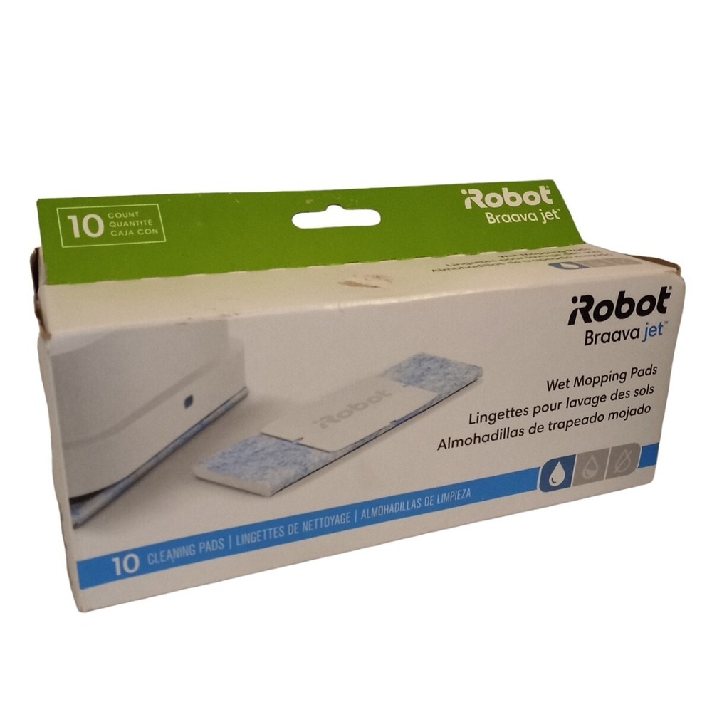 iRobot Braava Jet Wet Mopping Pads 10 Count Total Cleaning Pads